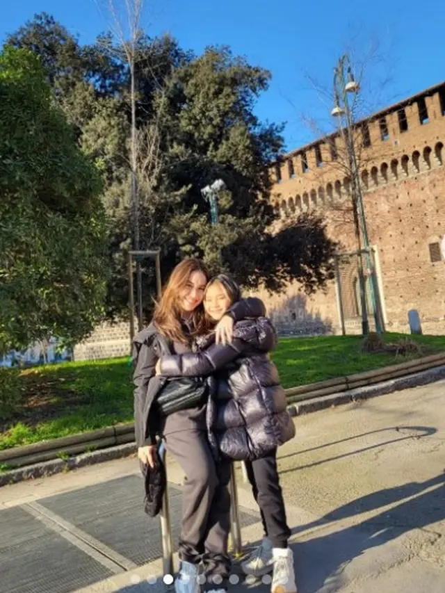 Ayu Ting Ting dan Bilqis (Instagram/ayutingting92)