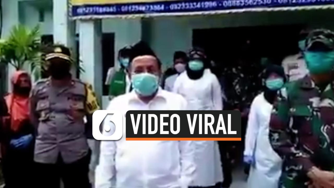 VIDEO: Viral, Momen Lucu Pejabat Salah Sebut Masker Jadi Banser