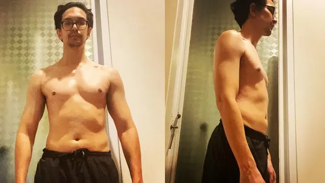 Dulu Kerap Disebut Kurus, Ini 6 Potret Transformasi Bentuk Tubuh Dimas Beck Makin Kekar