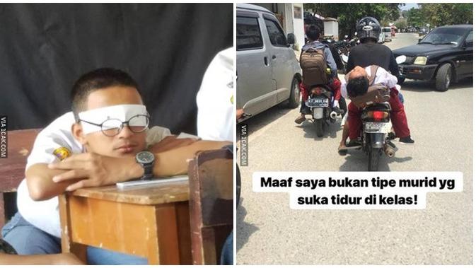 7 Potret Kocak Akibat Terlalu Ngantuk Ini Bikin Ketawa Hot Liputan6 Com
