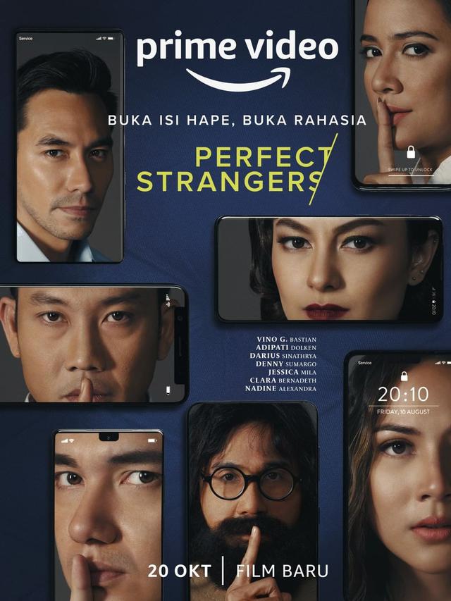 Poster film Perfect Strangers. (Foto: Dok. Instagram @falconpictures_)