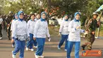 Citizen6, Sidoarjo: Usai penanaman dan penaburan bibit pohon dan ikan, pengurus PG Jalasenastri dan 11 pengurus cabang jalasenastri Kobangdikal berkesempatan menerima pencerahan materi kesehatan. (Pengirim: Penkobangdikal)