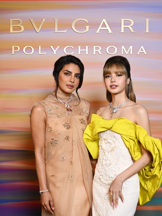 Priyanka Chopra and Lisa BLACKPINK at Bvlgari Event