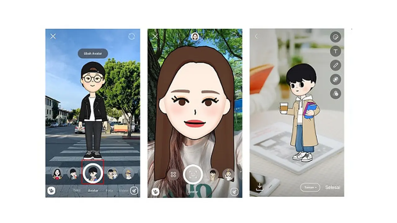 Pengguna Line Kini Bisa Buat Avatar Diri Sendiri