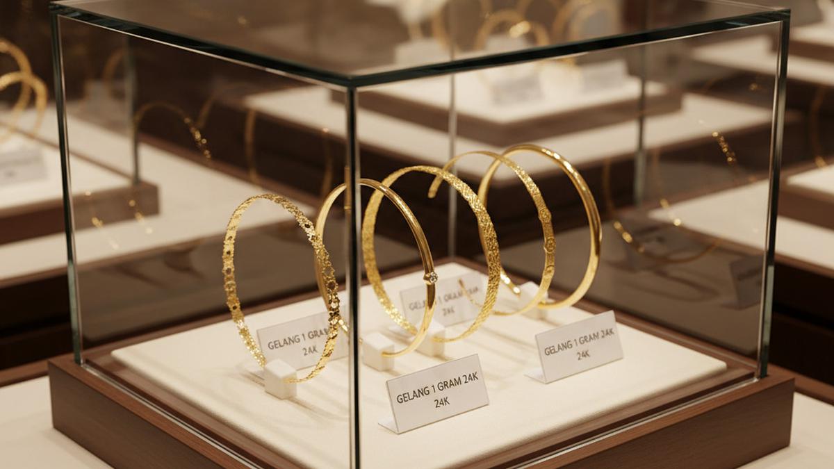 Model Gelang 1 Gram 24 Karat Terbaru 2025, Ini Rekomendasi Desain Elegan yang Wajib Dimiliki