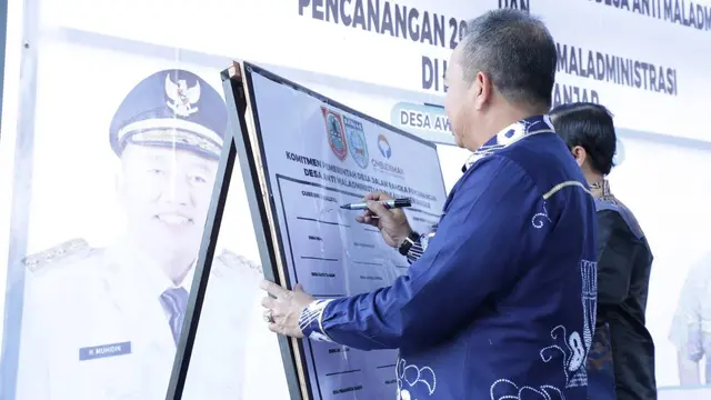 Desa Awang Bangkal Barat Ditetapkan Sebagai Desa Anti Maladministrasi, 20 Desa Lain Menyusul di Kabupaten Banjar
