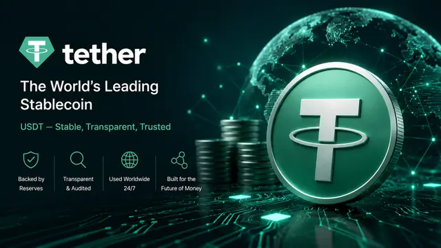 Ilustrasi perusahaan penerbit stablecoin USDT, Tether. (Gambar by AI)