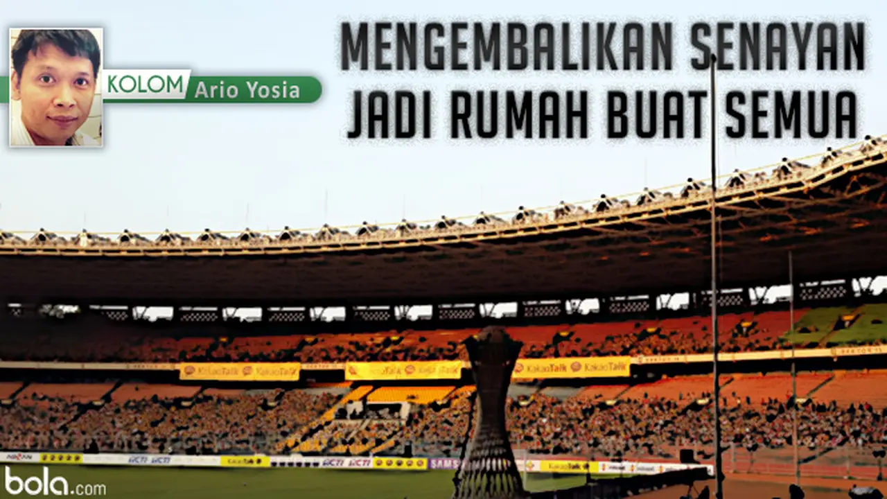 Ario Yosia: Mengembalikan Senayan jadi Rumah buat Semua