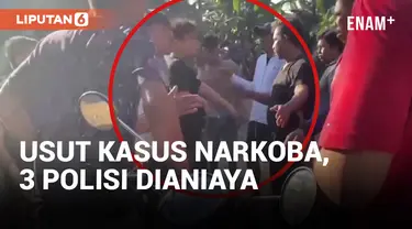 3 Polisi Dianiaya saat Usut Kasus Narkoba