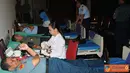 Citizen6, Cilangkap: Donor Darah diikuti oleh sekitar 500 personel meliputi  Pati, Pamen, Pama, Bintara dan Tamtama TNI serta PNS dari ketiga angkatan. (Pengirim: Badarudin Bakri)