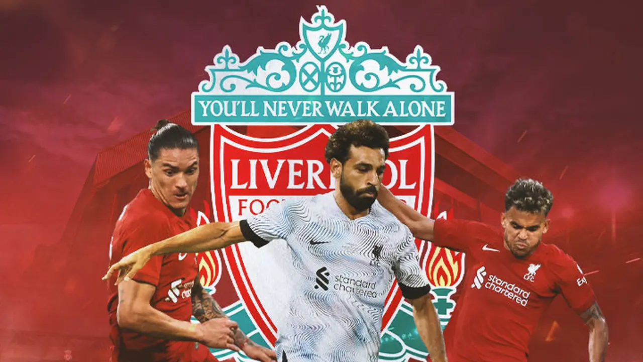 Liverpool - Darwin Nunez, Mohamed Salah, Luis Diaz