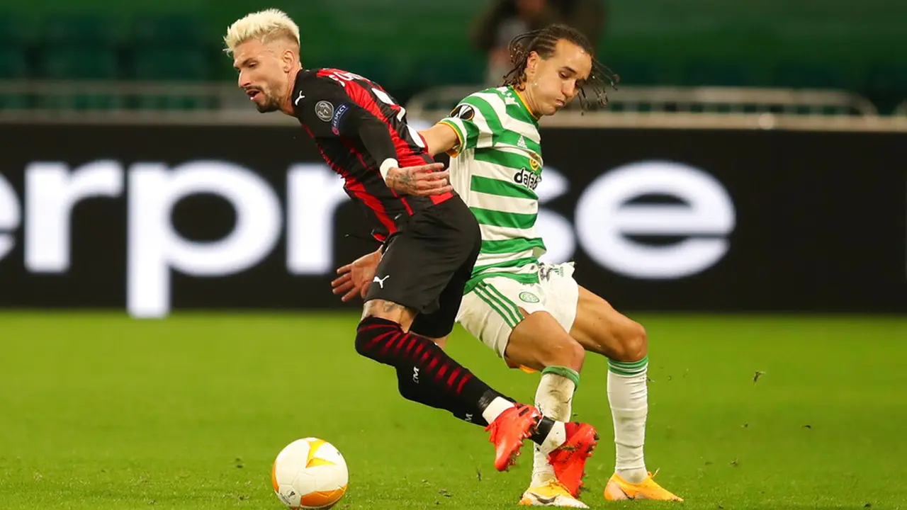 FOTO: AC MiIan Taklukkan Celtic di Liga Europa