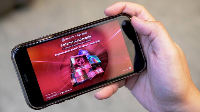 Bundling Telkomsel ChatGPT Go. Credit: Telkomsel