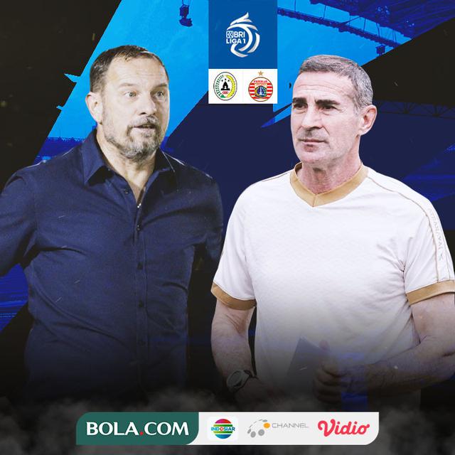 BRI Liga 1 - Duel Pelatih - PSS Sleman Vs Persija Jakarta