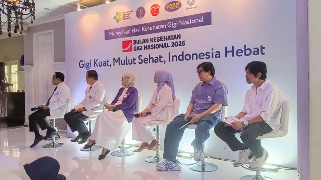 Konferensi Pers Peresmian Bulan Kesehatan Gigi Nasional 2026 di Jakarta (17/9)