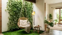 9 Inspirasi Rumah 1 Lantai dengan Taman Dalam Rumah, Udara Segar Lebih Sejuk