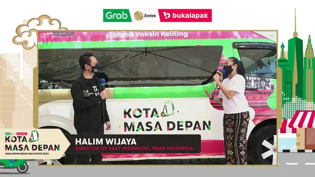 Fakta Menarik Program Kota Masa Depan, Sinergi Grab, Emtek dan Bukalapak untuk Digitalisasi UMKM