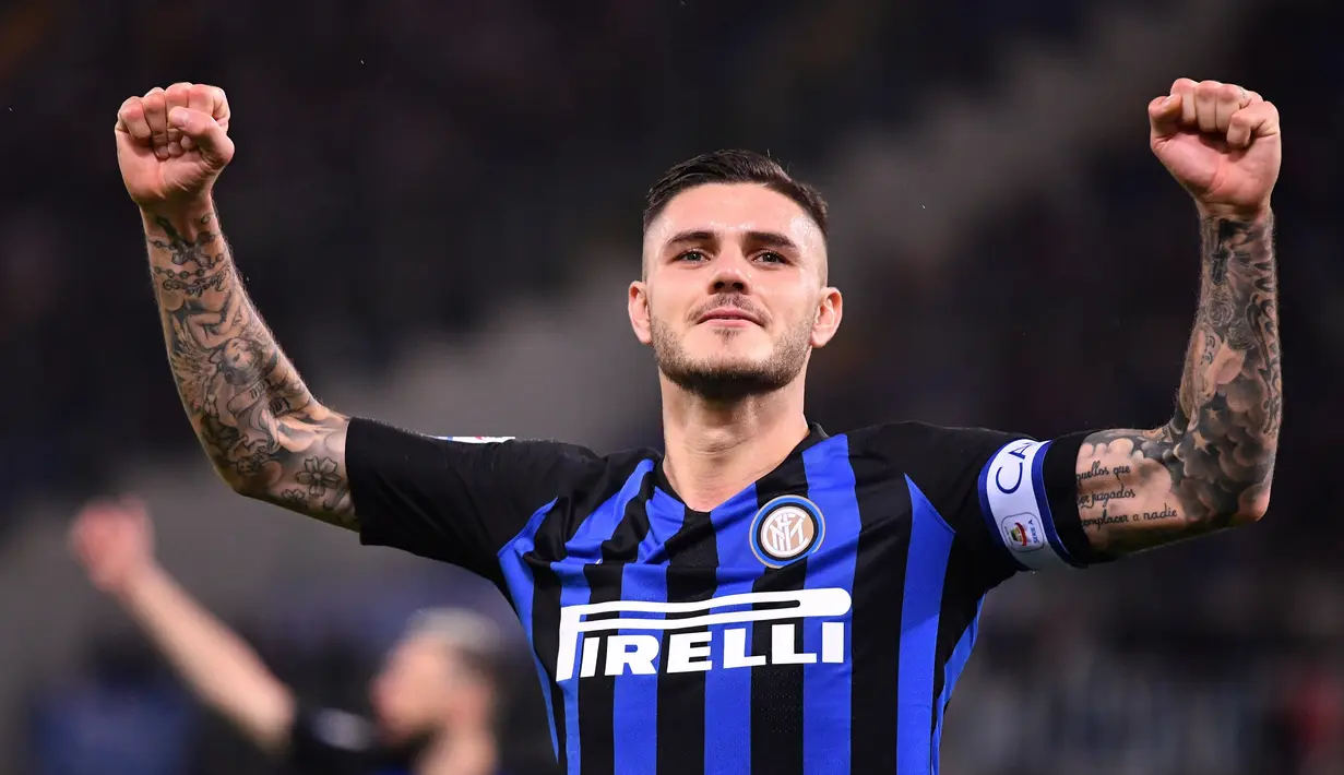5. Mauro Icardi (Inter Milan)- 8 gol dan 2 assist (AFP/Alberto Pizzoli)