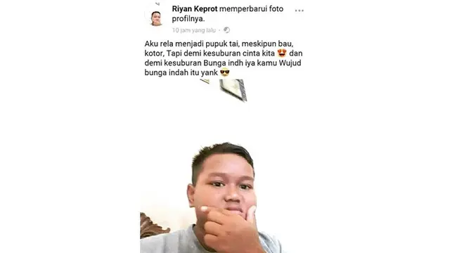 5 Status Facebook Netizen Takut Kehilangan Cinta Ini Bikin Geleng-geleng