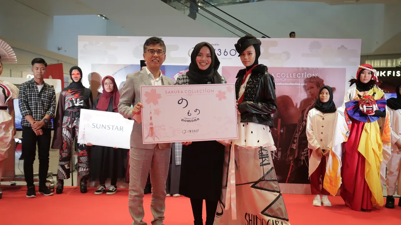 SMK NU Banat Kudus menyumbang juara Grand Prix Sakura Collection Asia Students Awards 2020 di Singapura