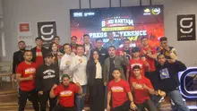 Para petarung yang akan berlaga pada ajang Baku Hantam Championship 2023 (Bola.com/Hery Kurniawan)