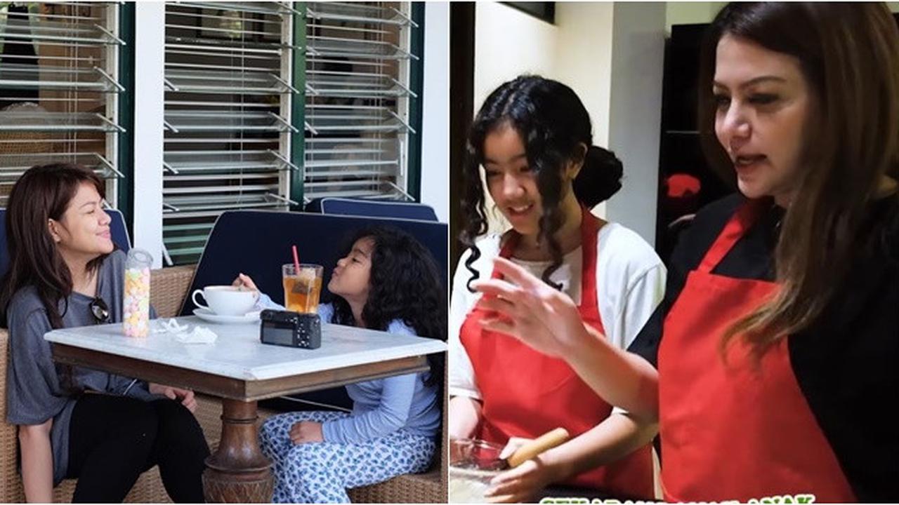 6 Potret Kedekatan Wina Natalia dan Leticia Anak Sheila Marcia, Akrab Sedari Dulu