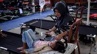 Jumlah korban berpotensi bertambah seiring proses pendataan dan pemeriksaan medis yang masih berlangsung. (Timur Matahari/AFP)