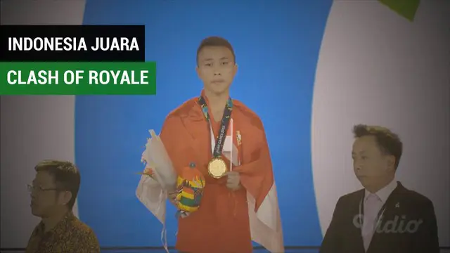 Wakil Indonesia, Benzer Ridel berhasil menjuarai turnamen e-Sports pada gim Clash of Royale setelah menaklukkan China di final.