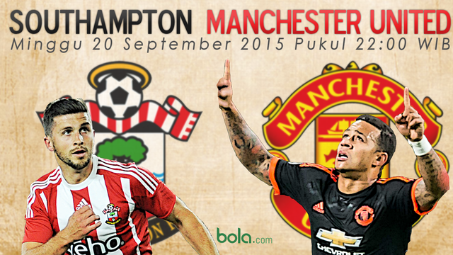 Southampton vs Manchester United (Bola.com/Samsul Hadi)