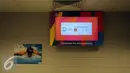 Papan hitung mundur perhelatan Sea Games 2015 Singapura terpampang di Main Press Centre (MPC) yang terletak di Gate 18 National Stadium Singapura, Senin (1/6/2015). (Liputan6.com/Helmi Fithriansyah)