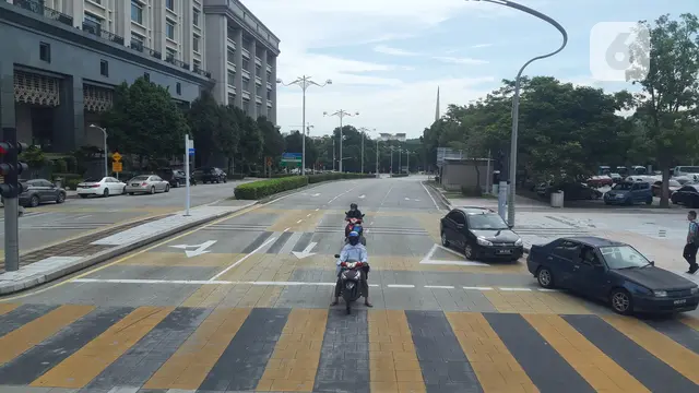 Pemandangan Putrajaya yang indah di Malaysia. Dok: Tommy Kurnia/Liputan6.com