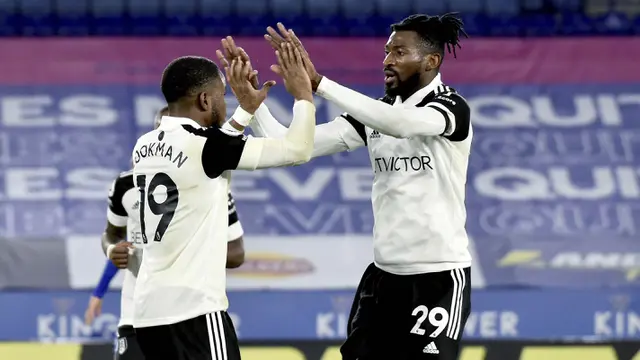 Foto Liga Inggris: Leicester City Dipermalukan Fulham di King Power