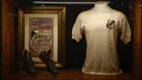 Dengan akuisisi ini, NR Sports berhak penuh mengelola penggunaan nama dan citra Pele, termasuk lisensi produk komersial, arsip sejarah, hingga aset terkait lainnya. Tampak dalam foto, detail Museum Pele terlihat setelah pengumuman akuisisi merek mendiang legenda sepak bola Brasil, Pele, oleh NR Sports di Santos, Sao Paulo, Brasil, pada Selasa 25 November 2025. (Miguel SCHINCARIOL/AFP)