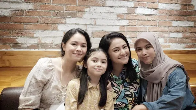 [Fimela] Marshanda, Ben Kasyafani dan Nesya Ayu Nabila