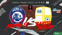 Jadwal Grup E Piala Presiden 2019, Arema FC vs Barito Putera. (Bola.com/Dody Iryawan)