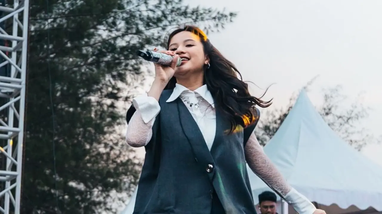 Anggi Marito saat tampil di Bengkulu (Instagram/@anggimarito)