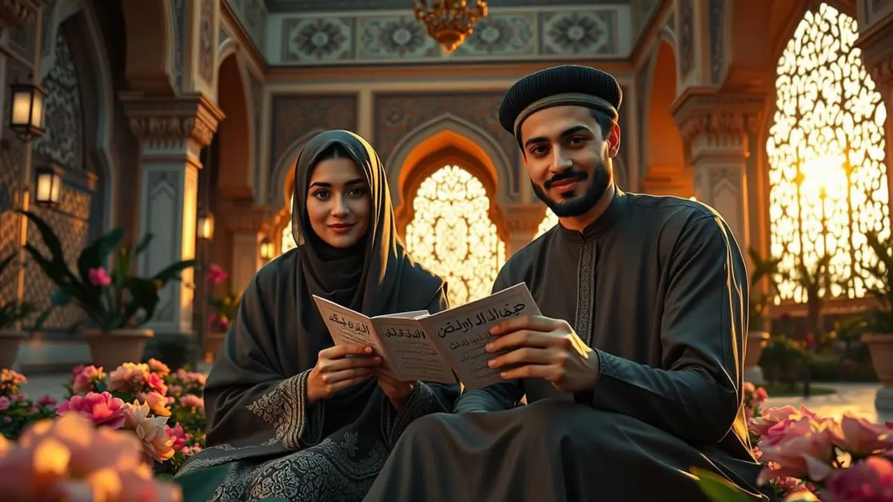 caption bahasa arab tentang cinta