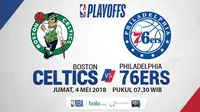 Playoff 2018 Boston Celtics Vs Philadelphia 76ers_Game 2 (Bola.com/Adreanus Titus)
