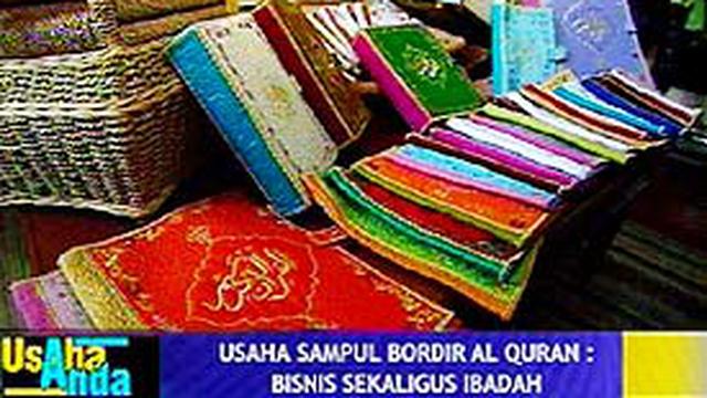 Sampul Alquran Bordir Nan Cantik Buatan Nana News Liputan6 Com
