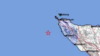 Gempa Magnitudo 4,8 Guncang Calang Aceh Jaya, Berikut Daerah yang Rasakan Getaran