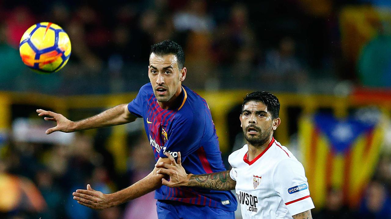 Liga Spanyol-Barcelona-Sevilla