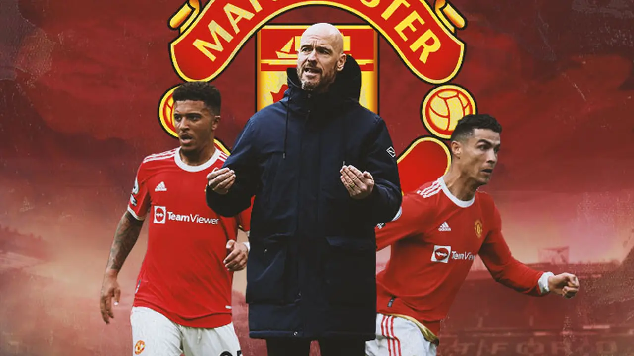 Manchester United - Ten Hag dikelilingi Ronaldo dan Jadon Sancho