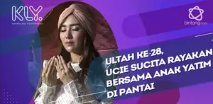 Alasan Ucie Sucita pilih pantai sebagai lokasi syukuran di ultah ke-28.