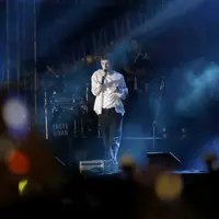 Troye Sivan di We The Fest 2019. (Bayu Herdianto/Kapanlagi.com)