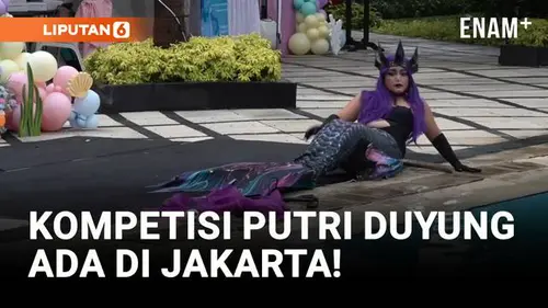 VIDEO: Spektakuler! Jakarta Gelar Kejuaraan Putri Duyung Internasional
