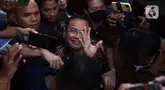 Bupati Pati, Jawa Tengah, Sudewo saat meninggalkan gedung Merah Putih Komisi Pemberantasan Korupsi (KPK), Jakarta, Rabu (27/8/2025). (Liputan6.com/Helmi Fithriansyah)