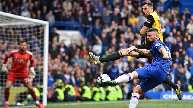 FOTO: Chelsea Lolos ke Liga Champions Setelah Tekuk Watford