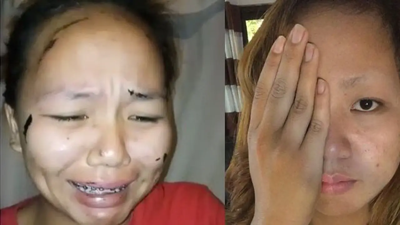 Hati-hati pakai masker./Copyright Viral Press