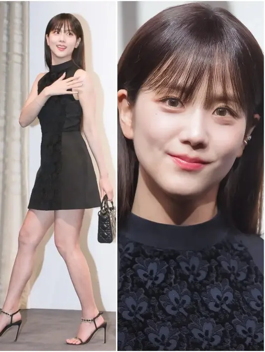 Sorot matanya yang lembut namun tajam menambah kesan elegan, membuktikan bahwa pesona Jisoo tak hanya terletak pada wajah cantiknya, tetapi juga karisma-nya yang memikat. [@actressjisoo24].