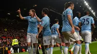 [Full Time] ManCity Pesta Gol ke Gawang MU di Old Trafford